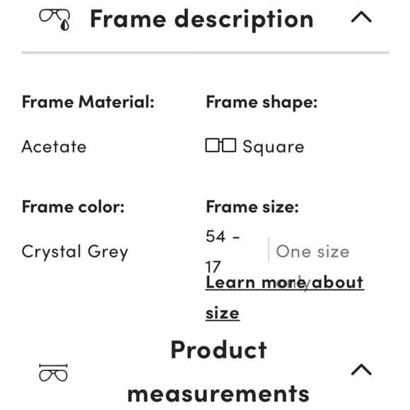 Tiffany & Co. Translucent Gray Eyewear - Picture 13 of 15